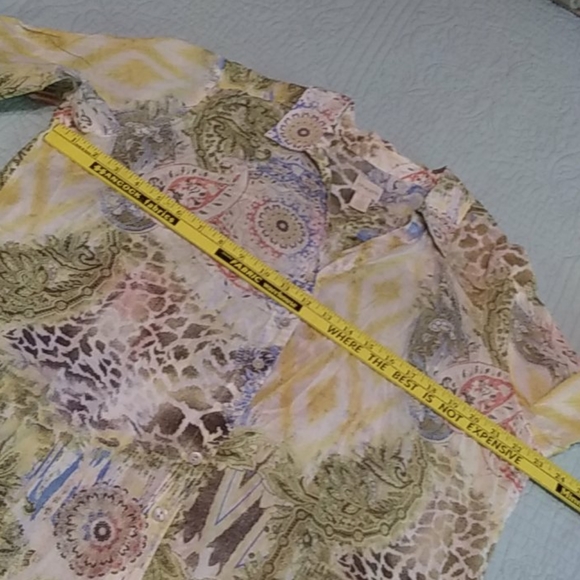 Chicos long tunic style blouse, VGUC - Picture 6 of 7